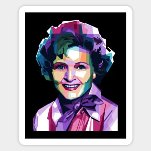 Betty White WPAP Sticker